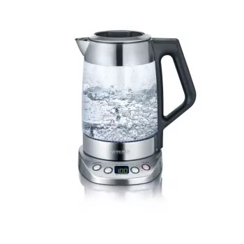 Electric kettle Severin 1.7 L 3000 W Black Stainless steel