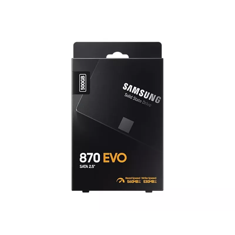 Samsung 870 EVO 500 GB 2.5 inch Serial ATA III V-NAND MLC