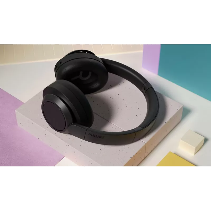 Philips 6000 series TAH6509BK/00 headphones/headset Wireless Head-band Calls/Music/Sport/Everyday Bluetooth Black