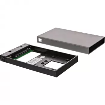 InLine Ext. Enclosure 2.5 inch USB 3.1, for SATA HDD/SSD, with USB-C port