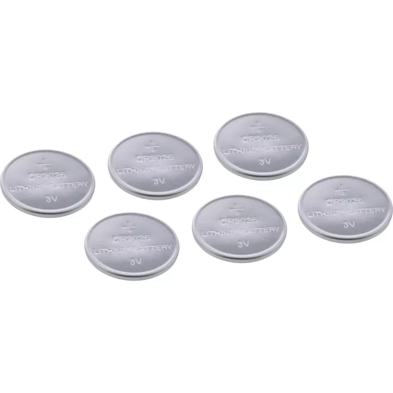 Button Cell Battery InLine CR2025 3V Lithium 6-pack
