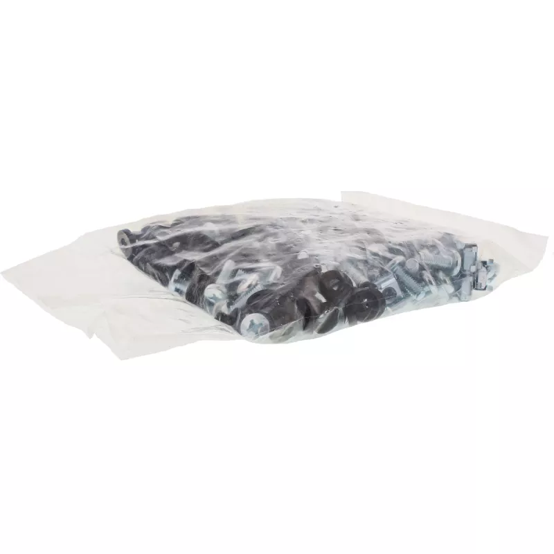 Cage Nut Set M6 InLine 01950C 100 Cage Nuts 100 Washers 100 Screws