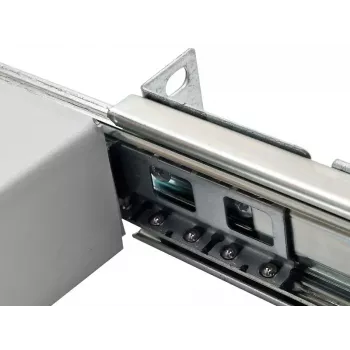 TRITON RAC-UP-X30-A1 19 inch 1U Sliding Rack Shelf, 350mm Deep, 30kg Load, Grey RAL 7035