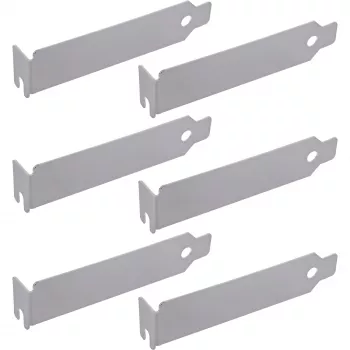 InLine PCI / PCI-E / ISA Low Profile Extension Card Slot Bracket 6 pcs.