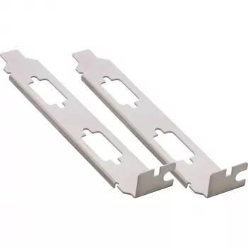 GPU bracket InLine 11109A stainless steel 122 mm