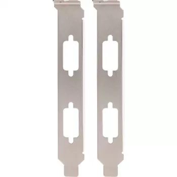 GPU bracket InLine 11109A stainless steel 122 mm