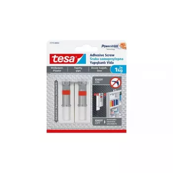 Universal hook TESA 77775 Outdoor White 2 pc(s)