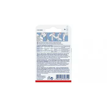 Universal hook TESA 77761 Indoor White 6 pc(s)
