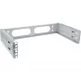 InLine 19 inch foldable rack, 2U, 24-40cm depth, grey