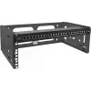 InLine 19 inch foldable rack, 4U, 24-40cm depth, black
