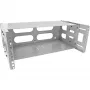 InLine 19 inch foldable rack, 4U, 24-40cm depth, with cover, grey