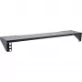 InLine 19 inch rack for under-table mounting, 1U, black