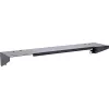 InLine 19 inch rack for under-table mounting, 1U, black