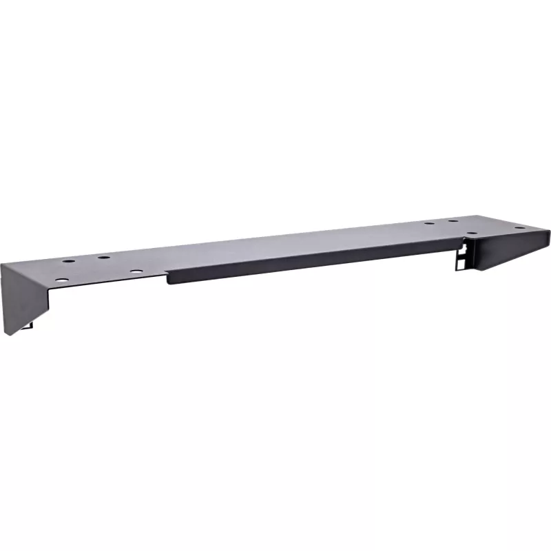 InLine 19 inch rack for under-table mounting, 1U, black