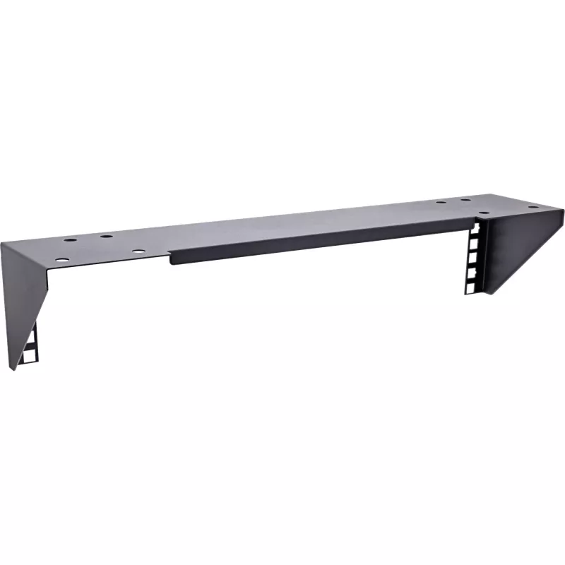 InLine 19 inch rack for under-table mounting, 2U, black