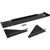 InLine 19 inch rack for under-table mounting, 3U, black