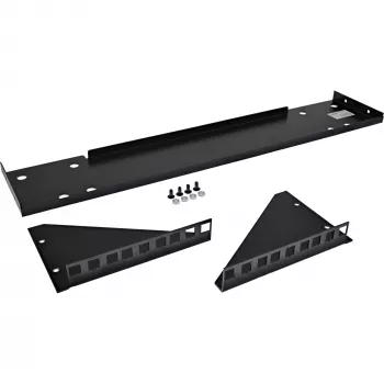 InLine 19 inch rack for under-table mounting, 3U, black