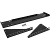 InLine 19 inch rack for under-table mounting, 4U, black
