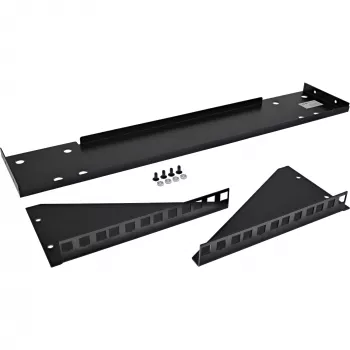InLine 19 inch rack for under-table mounting, 4U, black