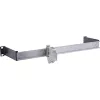 InLine 19106C 1U 19 inch DIN Rail Panel, Steel, Black/Grey, Horizontal or Vertical Mounting