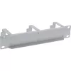 InLine 10 inch cable management panel, 3 brackets, RAL 7035 grey