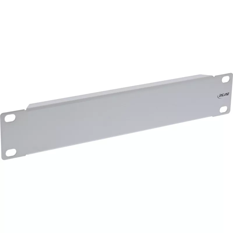 Blind panel InLine 19109J 10 inch RAL 7035 grey