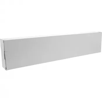 InLine 19 inch 1U Cable Management Panel, 5 Large Brackets, Grey RAL 7035