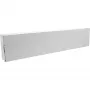 InLine 19 inch 1U Cable Management Panel, 5 Large Brackets, Grey RAL 7035