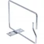 InLine Cable Bracket, Metal, Galvanised, Short Side Opening, 140x100mm