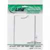 InLine Cable Bracket, Metal, Galvanised, Short Side Opening, 140x100mm