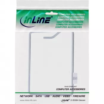 InLine Cable Bracket, Metal, Galvanised, Short Side Opening, 140x100mm
