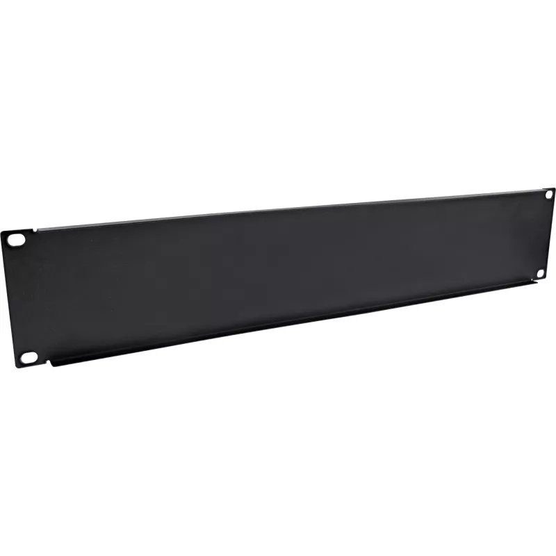 Blind panel InLine 19 inch 19111A RAL 9005 black 1U