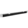 Brush panel InLine 19111E 19 inch Cable entry plate with brush RAL 7035 grey