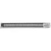 InLine 19 inch blind panel perforated, 1U, RAL 9005 black