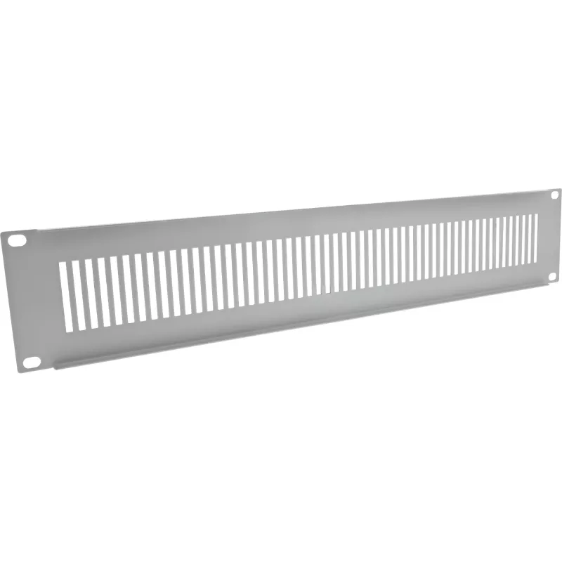 Blind panel InLine 19 inch 19111G perforated grey RAL 7035