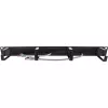 Cable management panel InLine 19111L 1U Black 19 inch with brush insert