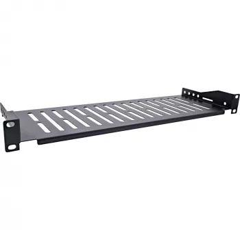 InLine 19 inch shelf, 150mm, 10kg, 1U, RAL 9005 black