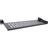 InLine 19 inch shelf, 150mm, 10kg, 1U, RAL 9005 black