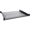 InLine 19 inch shelf, 350mm, 50kg, 1U, RAL 9005 black
