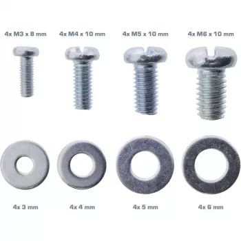InLine Screw set 32 pieces for beamer brackets