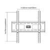 InLine Wall Bracket for TFT / LED / Plasma 81 - 140cm 32 - 55 inch max. 75kg