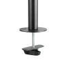 InLine Desktop bracket, for 2x TFT/LCD/LED up to 68cm (27 inch) max. 2x8 kg