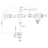 InLine Desktop bracket, for 2x TFT/LCD/LED up to 68cm (27 inch) max. 2x8 kg