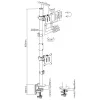 InLine Desk Bracket for 2x TV/LED/TFT Display up to 81cm 32 inch max. 9kg