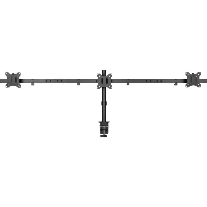 InLine Desk Bracket for 3x TV / LED / TFT Display up to 81cm 32 inch max. 7kg