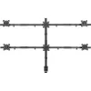 InLine Desk Bracket for 6x TV / LED / TFT Display up to 81cm 32 inch max. 7kg black