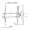 Wall mount InLine Basic 23113A for flat screen TV 32-55 inch