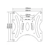 InLine Wall Bracket for TFT 58-107cm 23 - 42 inch max. 30kg