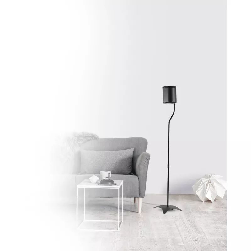 Loudspeaker floor stand InLine 23126C 68-110cm black 2pcs