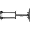 InLine XL-Arm Full-Motion TV Wall Mount, for 43 inch-80 inch Flat Panel TVs, max. 50kg